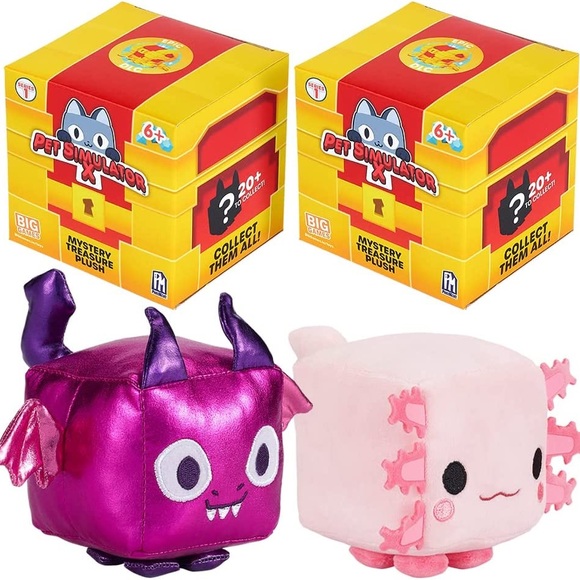 Roblox BIG GAMES Pet Simulator X Mystery Treasure Metallic Plushie DLC Code - Picture 5 of 11